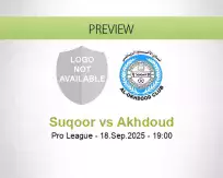 Suqoor Akhdoud betting prediction (18 September 2025)
