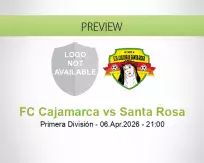 FC Cajamarca vs Santa Rosa