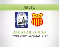 Alianza Atl. Grau betting prediction (03 April 2026)