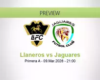 Llaneros Jaguares betting prediction (09 March 2026)