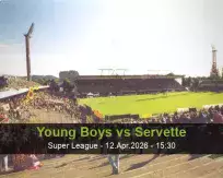 Young Boys Servette betting prediction (12 April 2026)