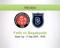 Fatih Başakşehir betting prediction (17 September 2025)