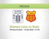 Alianza Lima Grau betting prediction (15 April 2024)