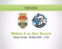 Willem II Den Bosch betting prediction (08 March 2026)