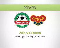 Zlín Dukla betting prediction (13 September 2025)