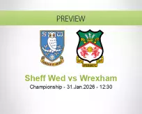 Sheff Wed Wrexham betting prediction (31 January 2026)