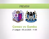 Cerezo Gamba betting prediction (05 July 2025)