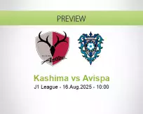 Kashima Avispa betting prediction (16 August 2025)