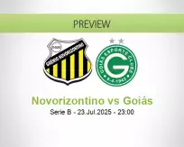 Novorizontino Goiás betting prediction (23 July 2025)