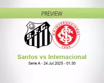 Santos Internacional betting prediction (23 July 2025)