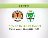 Torpedo BelAZ Gomel betting prediction (03 August 2025)