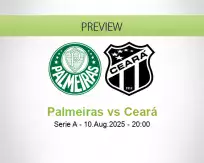 Palmeiras Ceará betting prediction (11 August 2025)