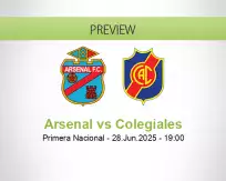 Arsenal Colegiales betting prediction (28 June 2025)