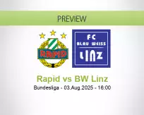 Rapid BW Linz betting prediction (03 August 2025)