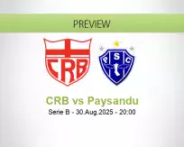 CRB Paysandu betting prediction (31 August 2025)