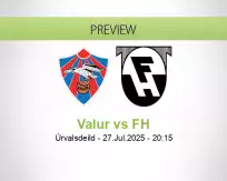 Valur FH betting prediction (28 July 2025)