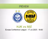 HJK NSÍ betting prediction (17 July 2025)