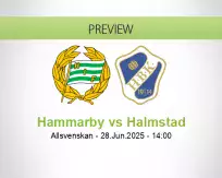 Hammarby vs Halmstad
