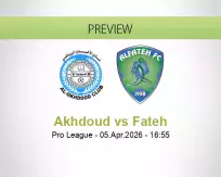 Akhdoud vs Fateh