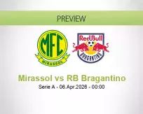 Mirassol RB Bragantino betting prediction (06 April 2026)