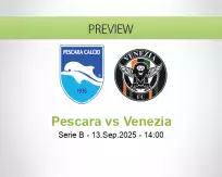 Pescara Venezia betting prediction (13 September 2025)