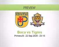 Boca Tigres betting prediction (23 September 2025)