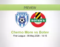 Cherno More Botev betting prediction (09 May 2026)
