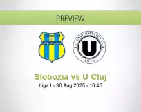 Slobozia U Cluj betting prediction (30 August 2025)