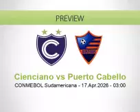 Cienciano vs Puerto Cabello
