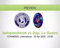 Independiente vs Dep. La Guaira