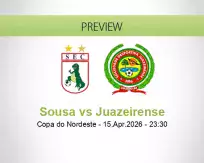 Sousa vs Juazeirense