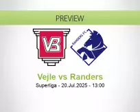 Vejle Randers betting prediction (20 July 2025)