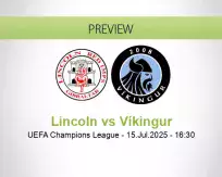 Lincoln Víkingur betting prediction (15 July 2025)