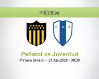 Peñarol Juventud betting prediction (21 April 2026)