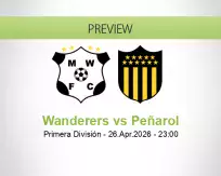 Wanderers vs Peñarol