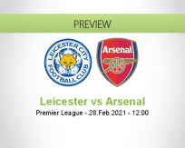 Leicester Arsenal betting prediction (28 February 2021)