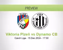 Viktoria Plzeň Dynamo CB betting prediction (15 December 2024)