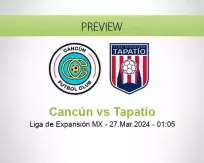 Cancún Tapatío betting prediction (27 March 2024)
