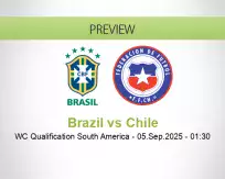 Brazil Chile betting prediction (05 September 2025)