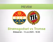 Strømsgodset Tromsø betting prediction (13 July 2025)
