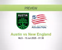 Austin New England betting prediction (13 July 2025)