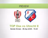 TOP Oss Utrecht II betting prediction (06 April 2026)