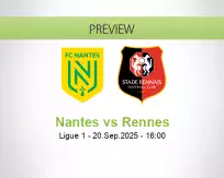 Nantes Rennes betting prediction (20 September 2025)