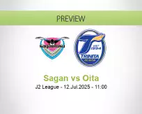 Sagan Oita betting prediction (12 July 2025)