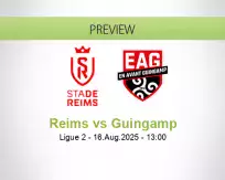 Reims Guingamp betting prediction (16 August 2025)