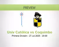 Univ Católica Coquimbo betting prediction (27 July 2025)