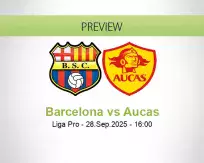 Barcelona Aucas betting prediction (28 September 2025)