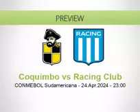 Coquimbo Racing Club betting prediction (25 April 2024)