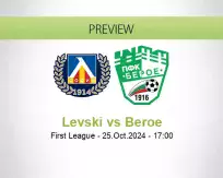 Levski Beroe betting prediction (25 October 2024)