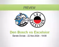 Den Bosch Excelsior betting prediction (23 November 2024)